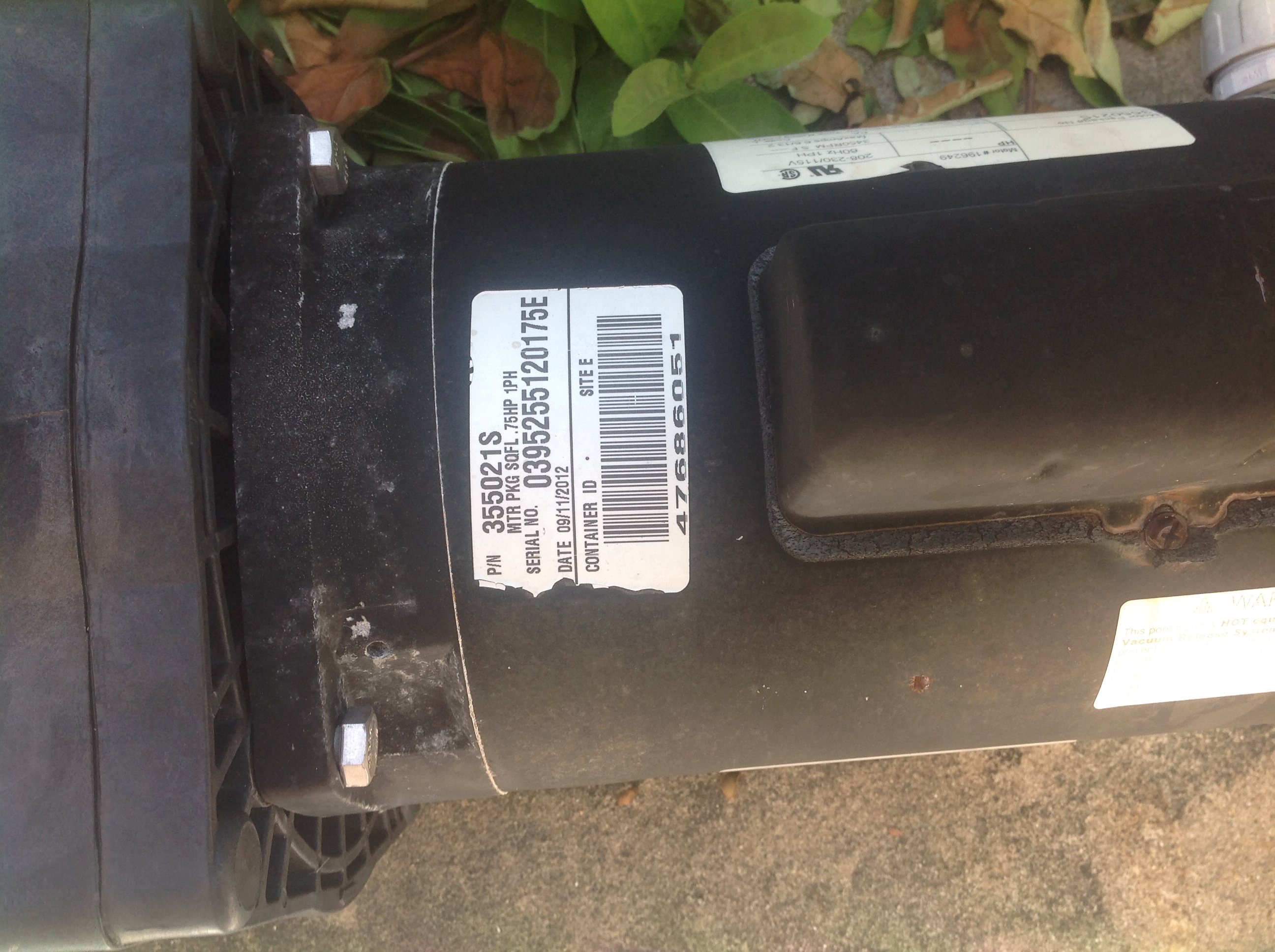 Pureline 1.5 H.P In Ground Pool Pump - PL1601