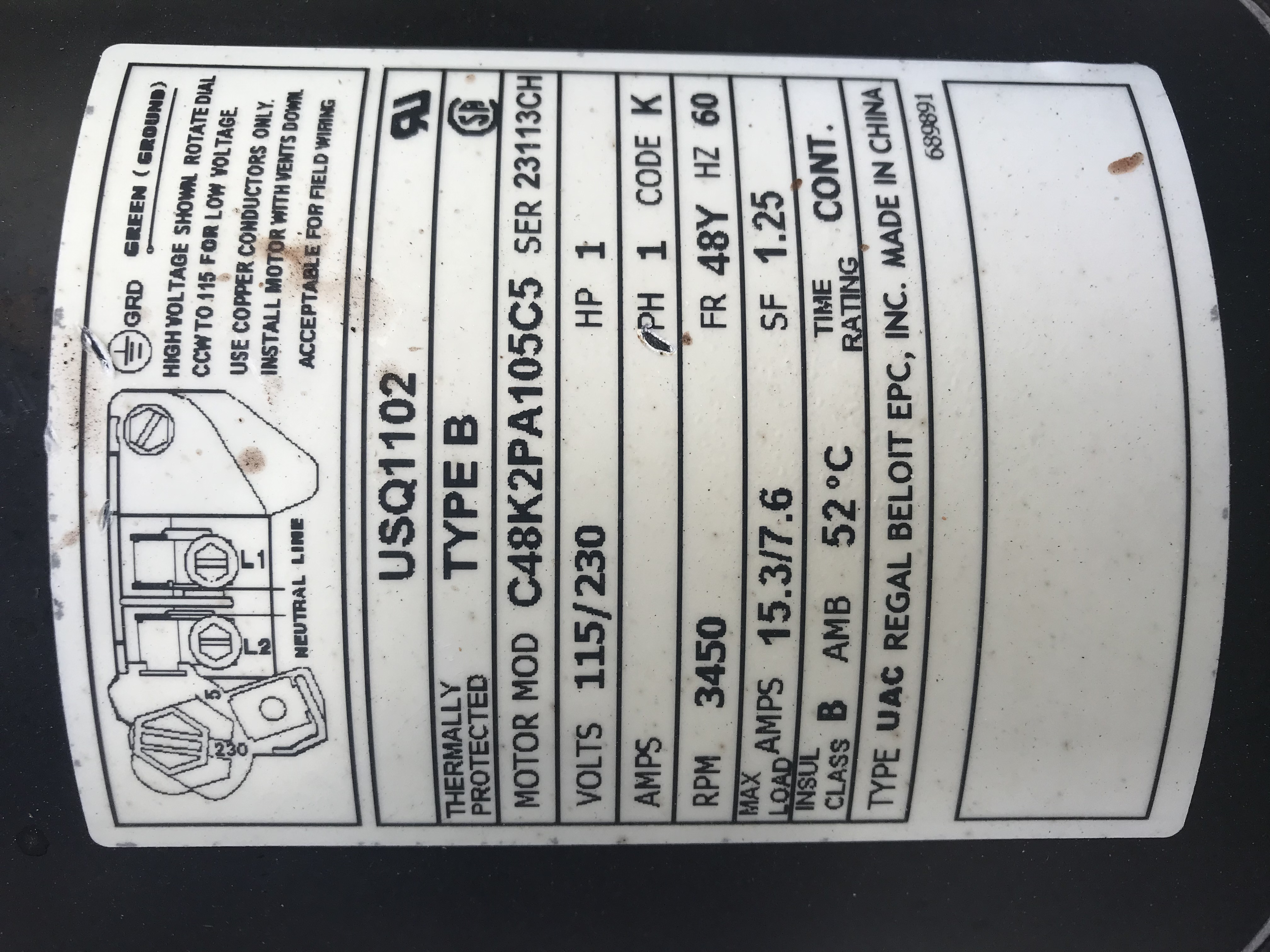 Pureline 1.5 H.P In Ground Pool Pump - PL1601