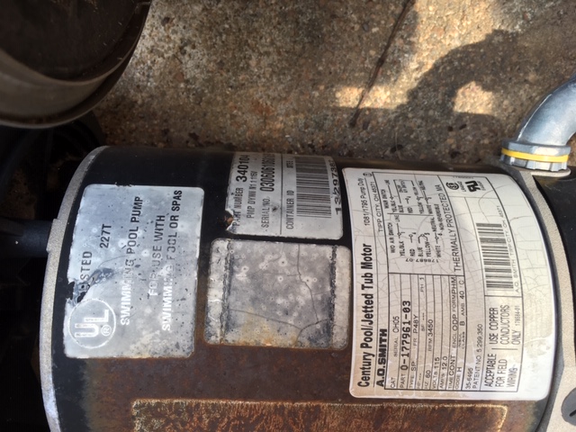 Pureline 1.5 H.P In Ground Pool Pump - PL1601