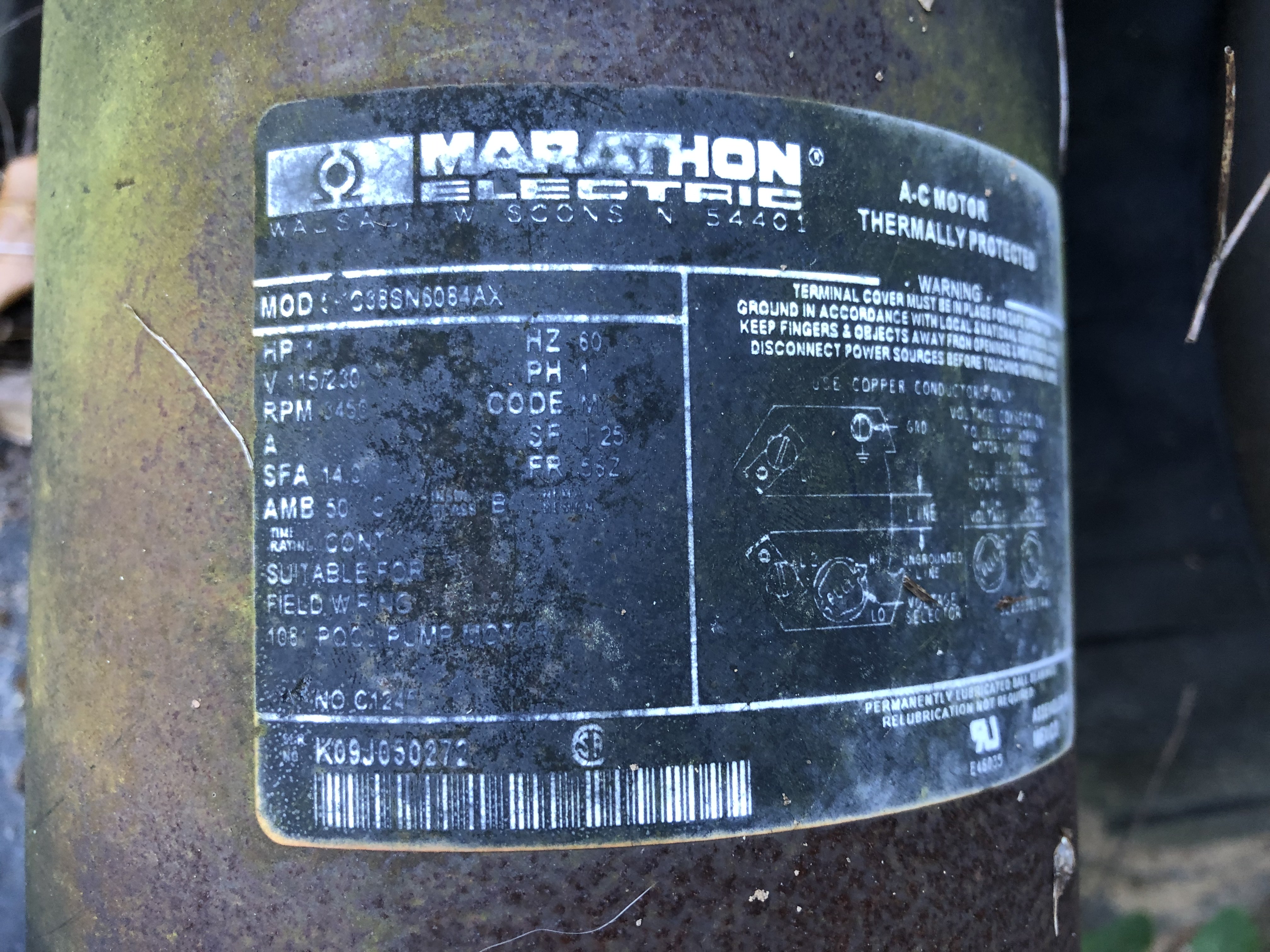 Pureline 1.5 H.P In Ground Pool Pump - PL1601