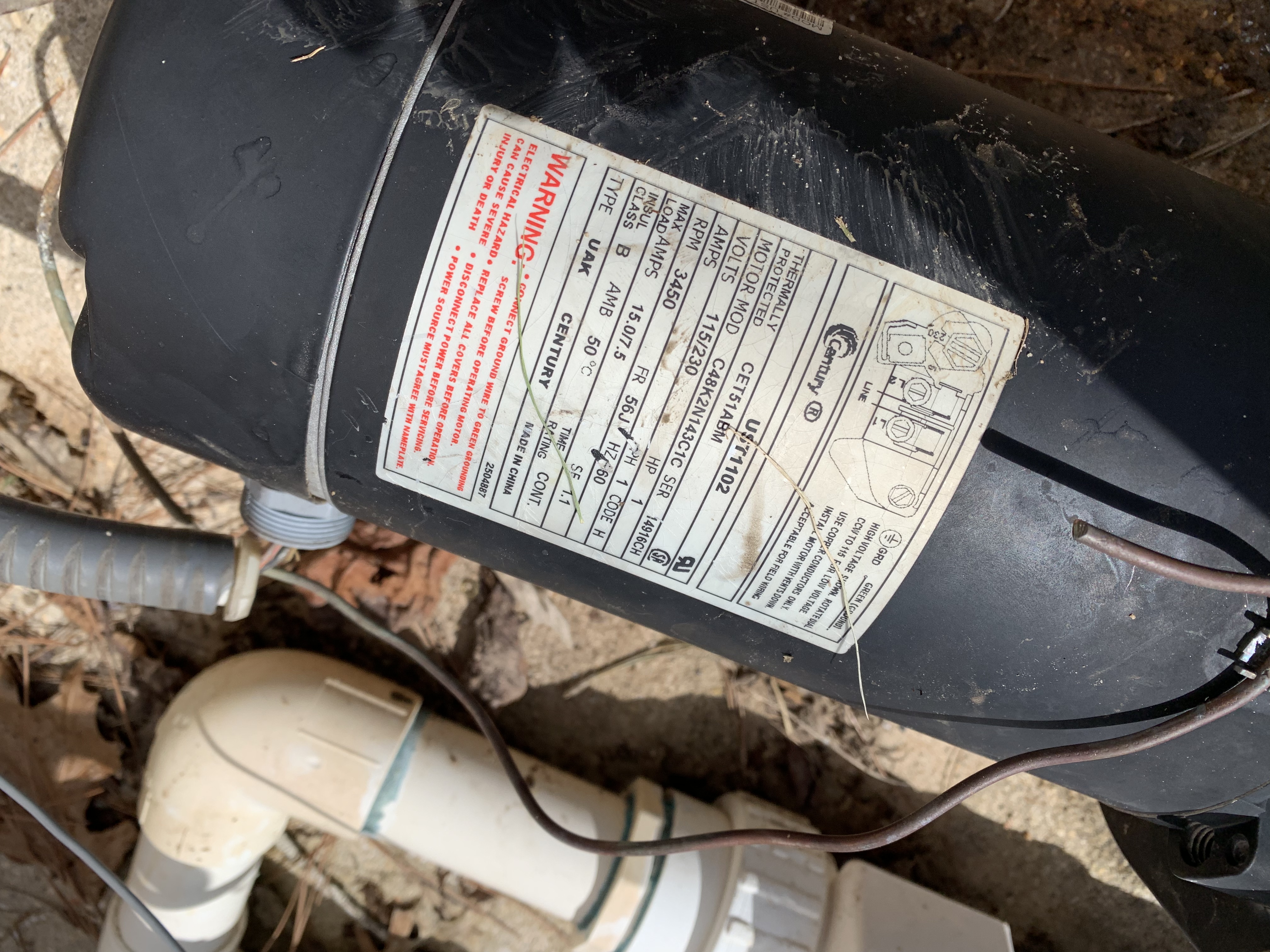 Pureline 1.5 H.P In Ground Pool Pump - PL1601