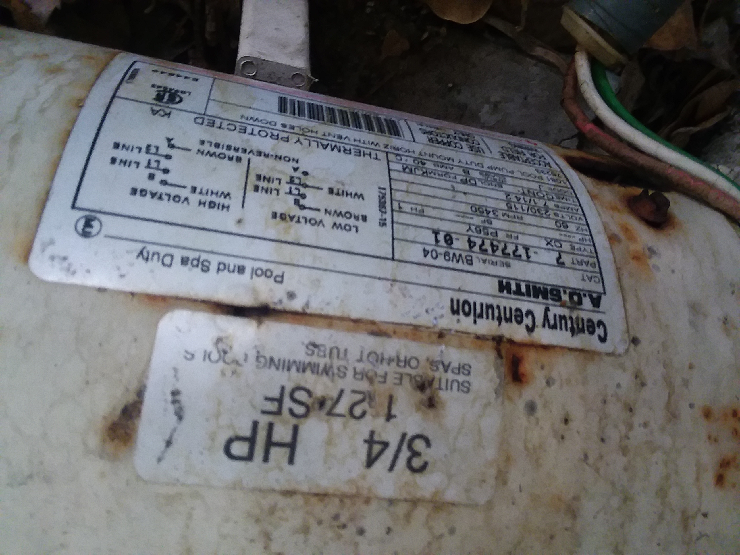 Pureline 1.5 H.P In Ground Pool Pump - PL1601