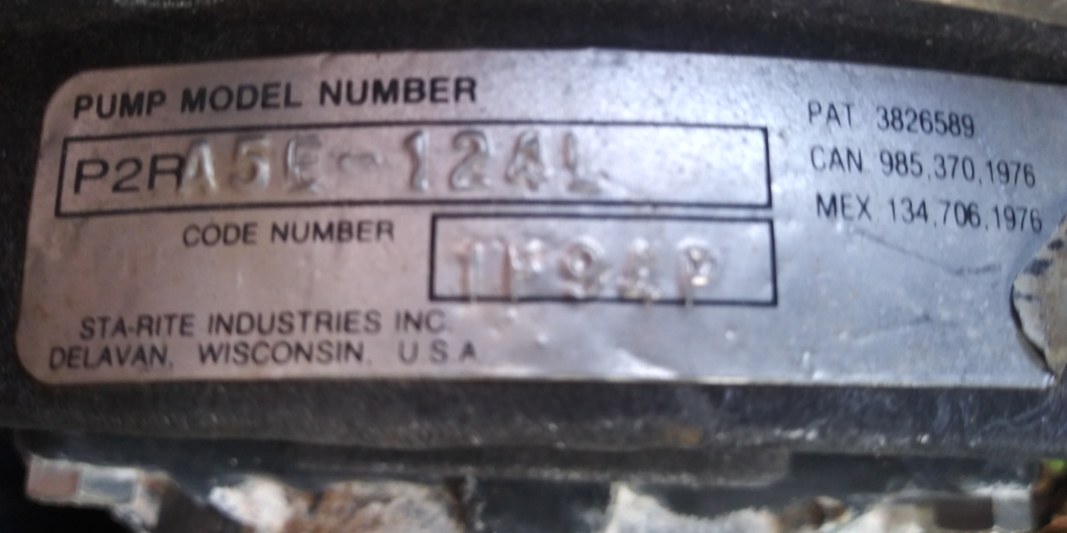 Pureline 1.5 H.P In Ground Pool Pump - PL1601