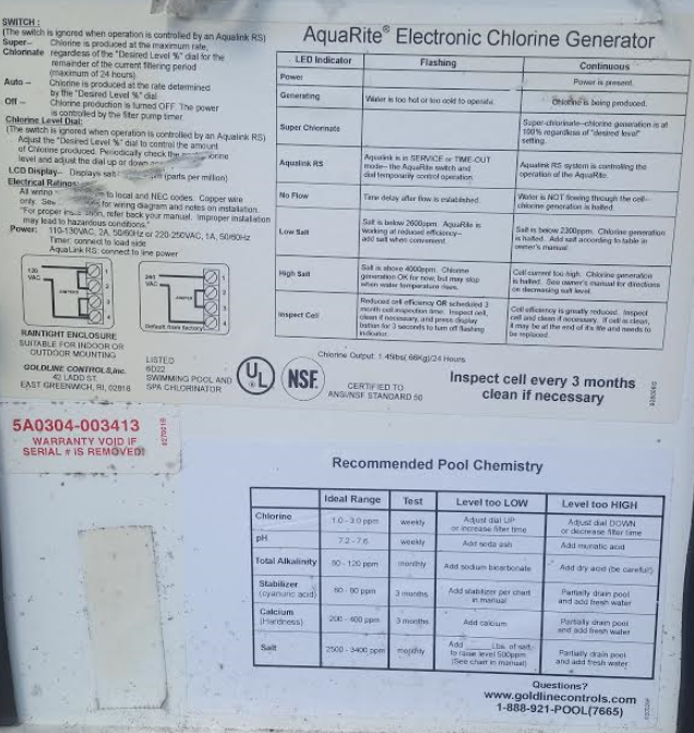 GLX-PCB-RITE Main PCB for Hayward Aquarite | By Pureline | PL7100
