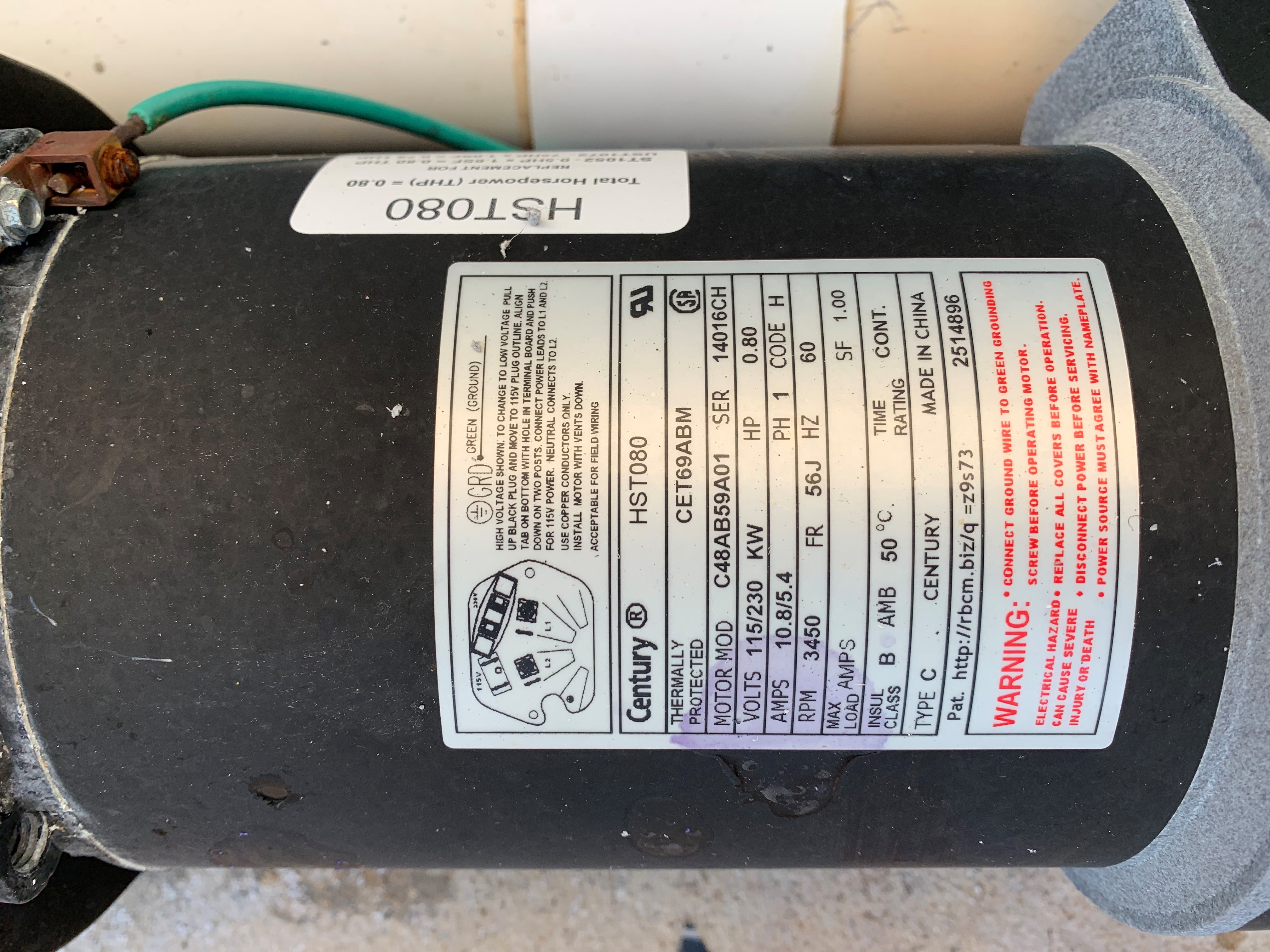 Pureline Prime Pool Pump 1 HP - PL2601