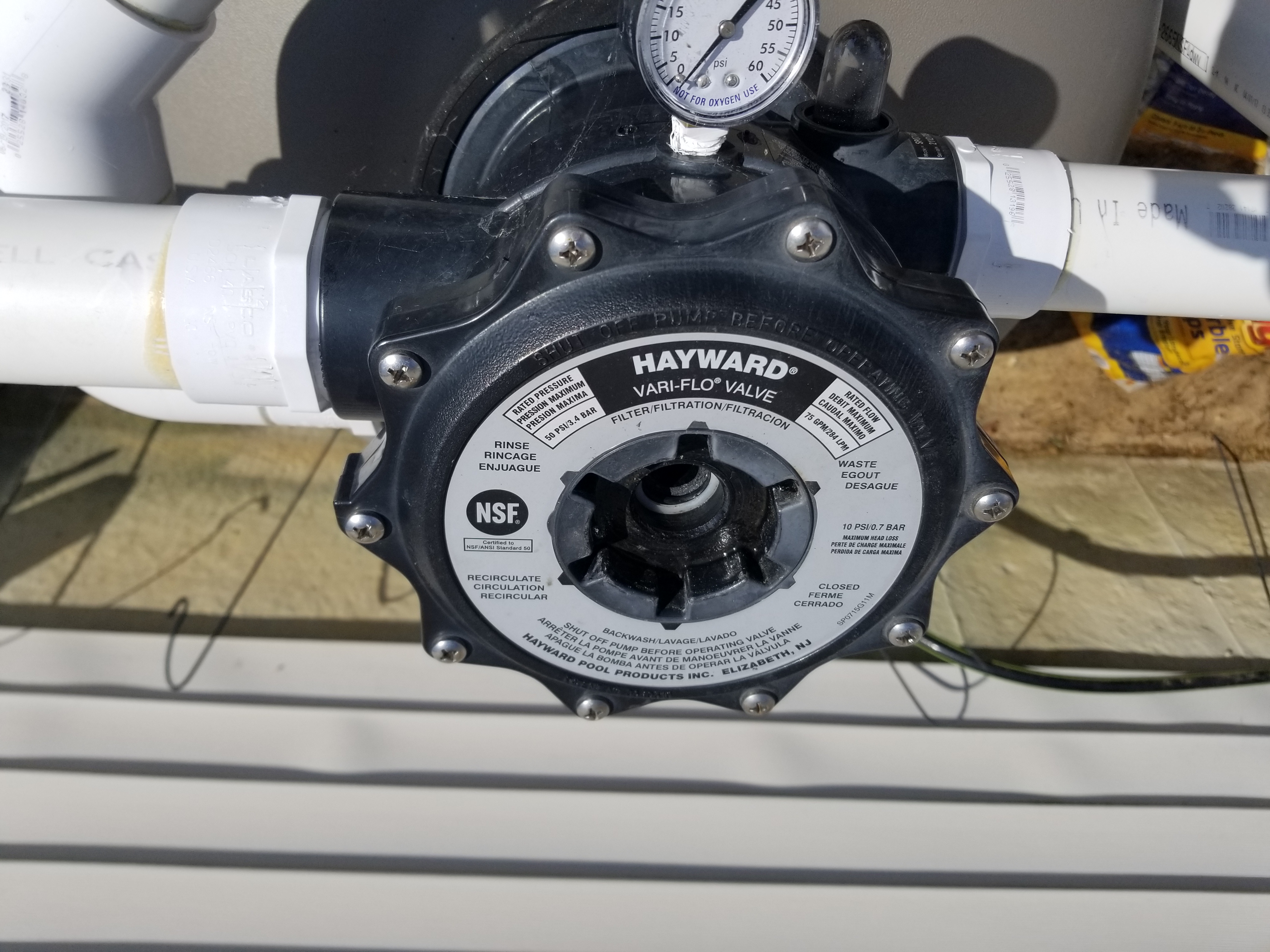 SPX0714BA Handle Assembly for Hayward SP0714T Valve | By Pureline | PL0734