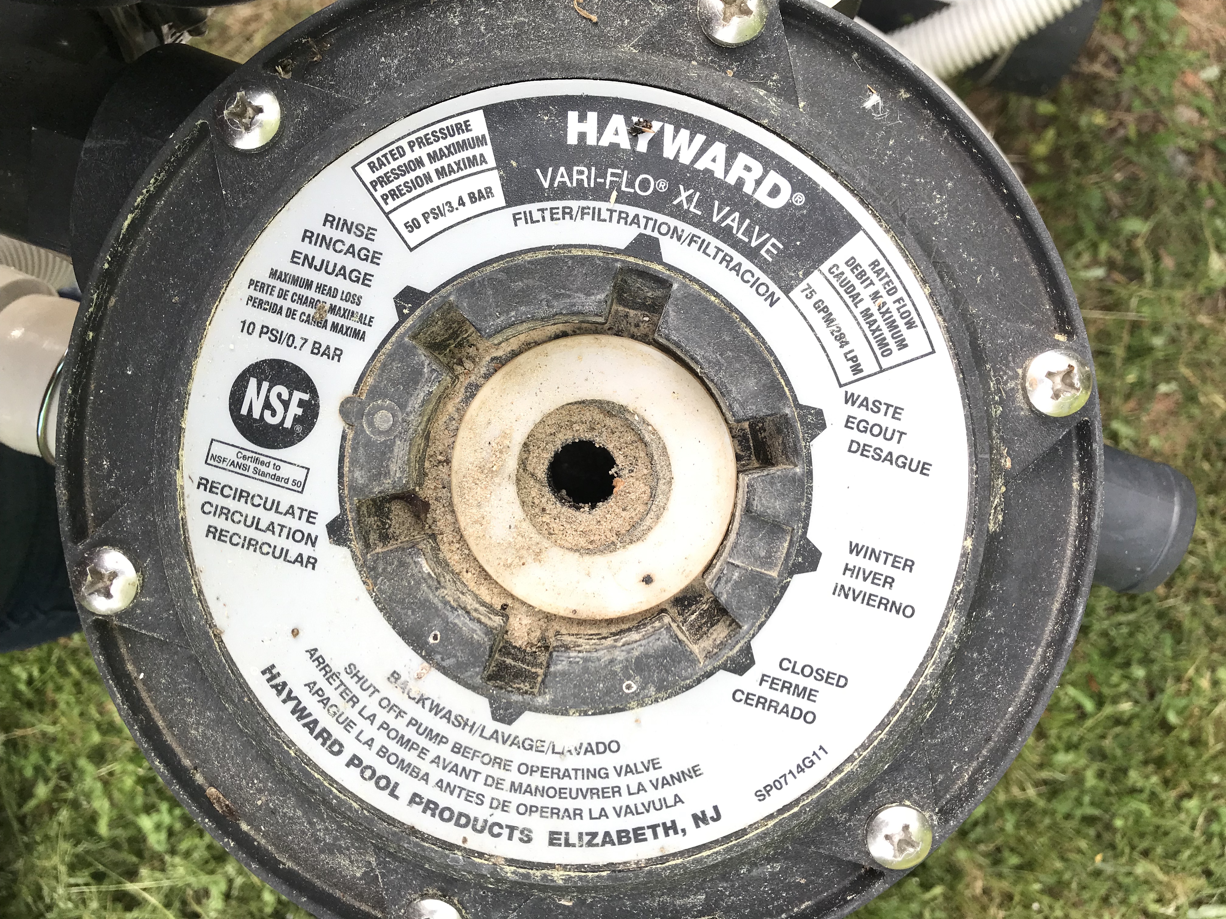 SPX0714BA Handle Assembly for Hayward SP0714T Valve | By Pureline | PL0734