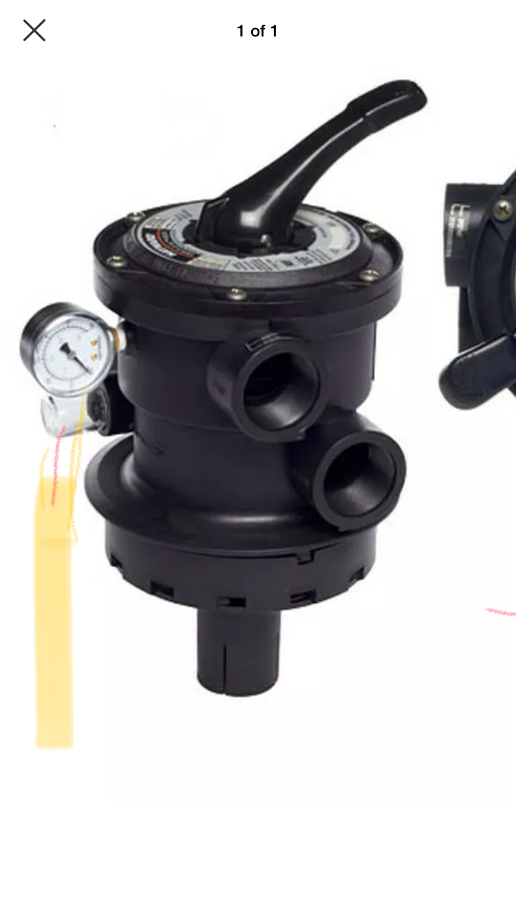 SP0714T 1.5" Vari-Flo XL Top Mount Valve for Hayward Sand Filters | By Pureline | PL0714