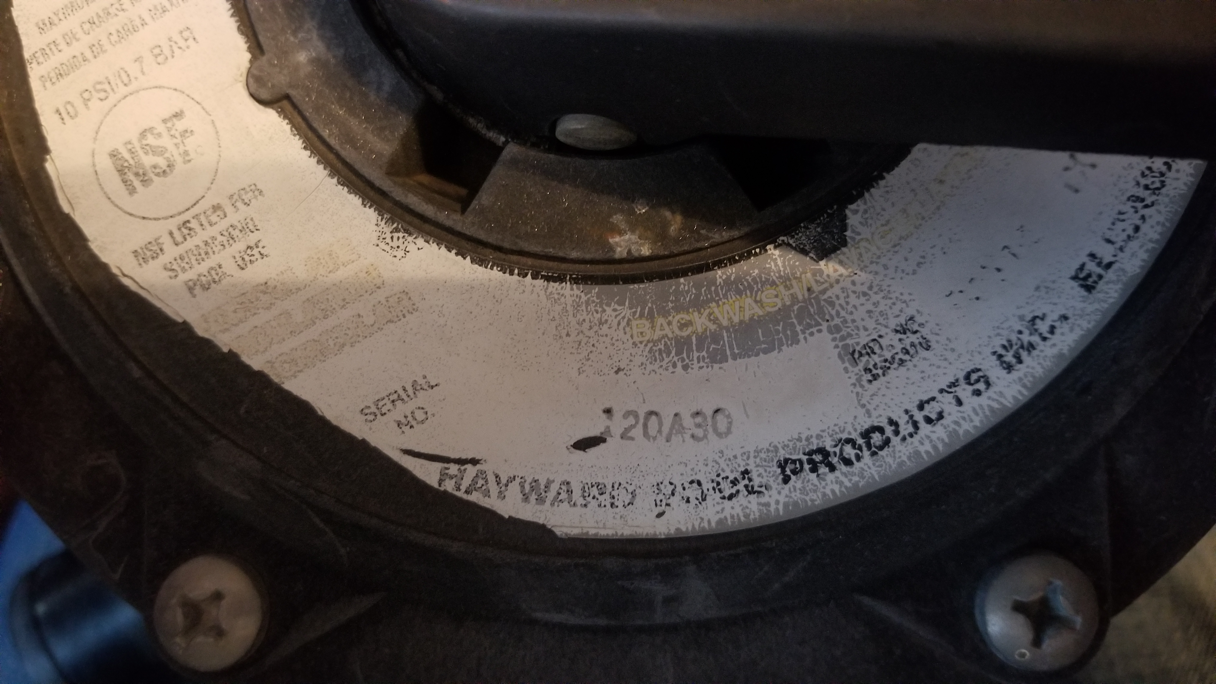 SP0714T 1.5" Vari-Flo XL Top Mount Valve for Hayward Sand Filters | By Pureline | PL0714