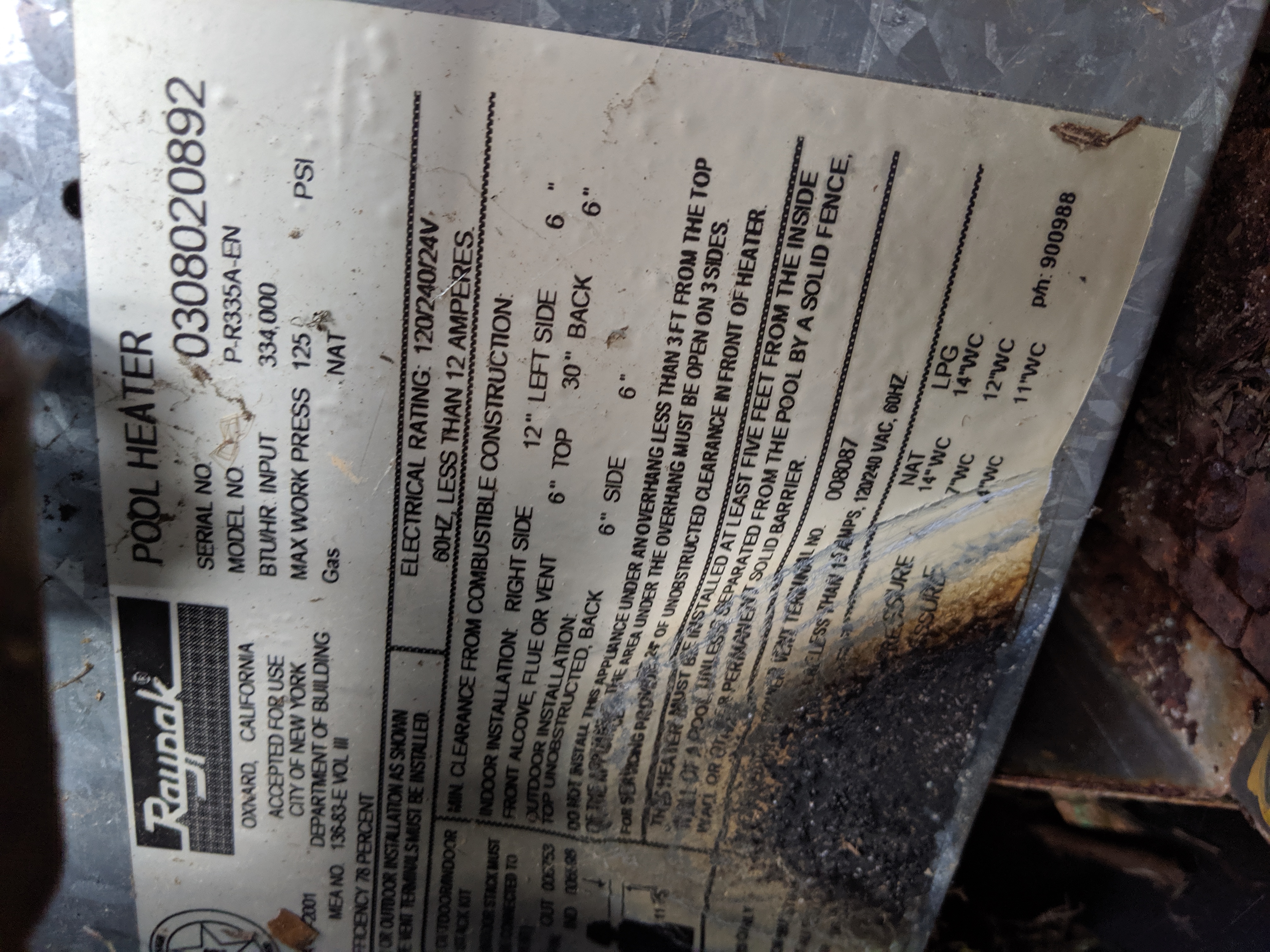 Raypak PC Board Control Replacement Kit for Digital Gas Heater - 100-10000345