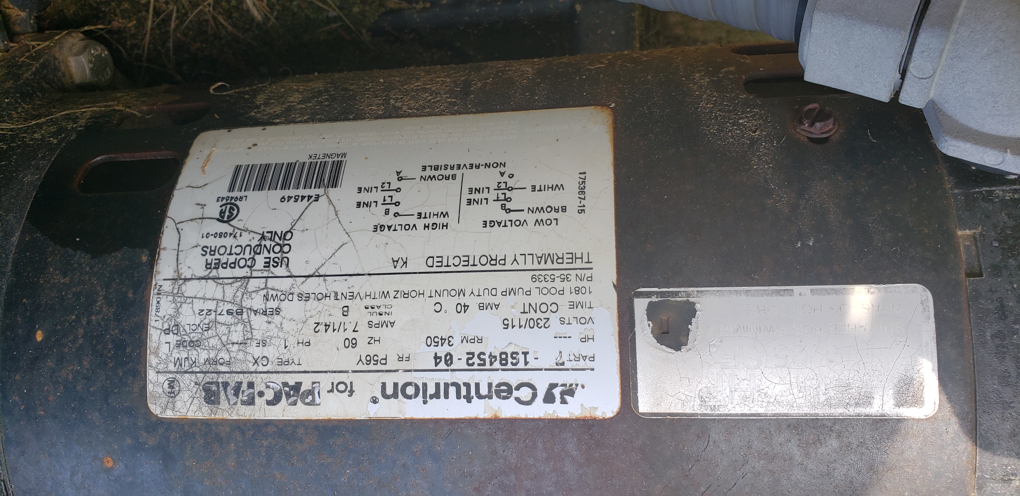 Pool Pump Run Capacitor, 30 MFD, 2444 - 5VR0303