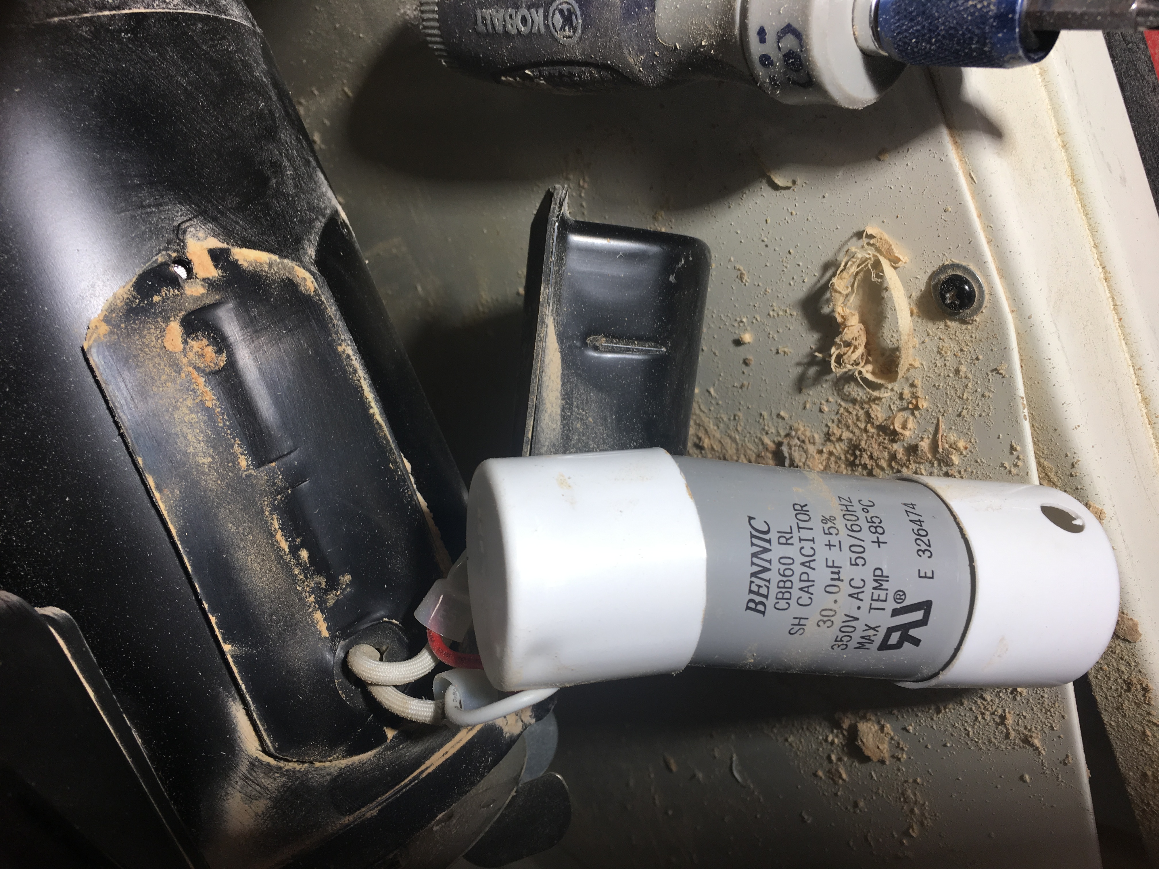 Pool Pump Run Capacitor, 30 MFD, 2444 - 5VR0303