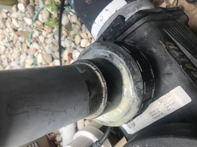 Waterco Half Union, 2" SLIP, 2.5" SPG - 63406550BLK