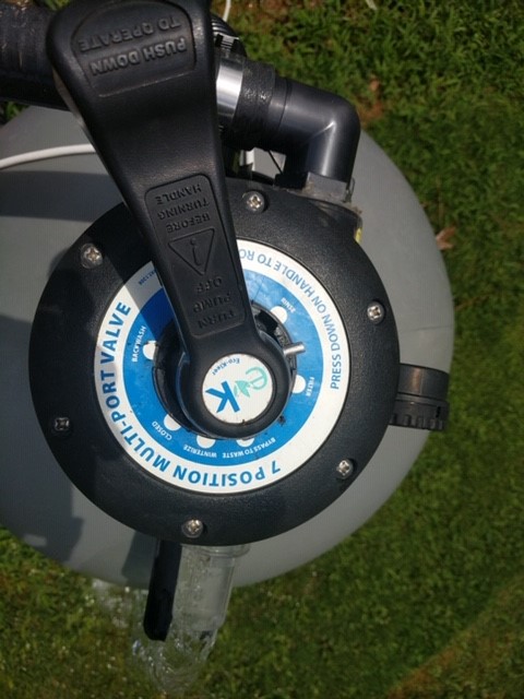 Waterway Plastics Sand Filter Valve, Split Nut Style, 2002Current