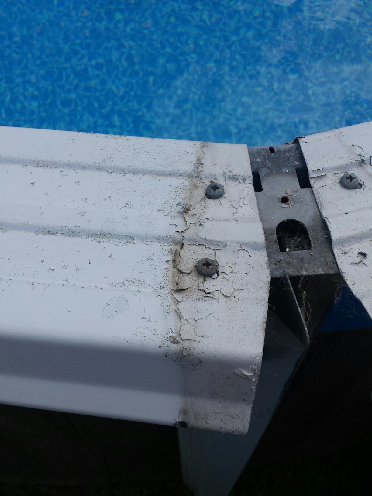 Wilbar Atlantis Esprit Top Rail, 6" x 56-27/32", Mist Grey, Single - 1450873