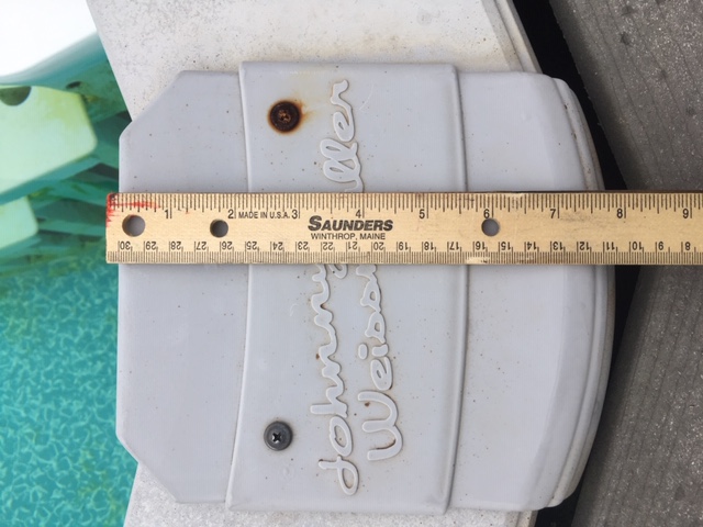Wilbar Top Cap Inner Half 8"  (Single) - 16300
