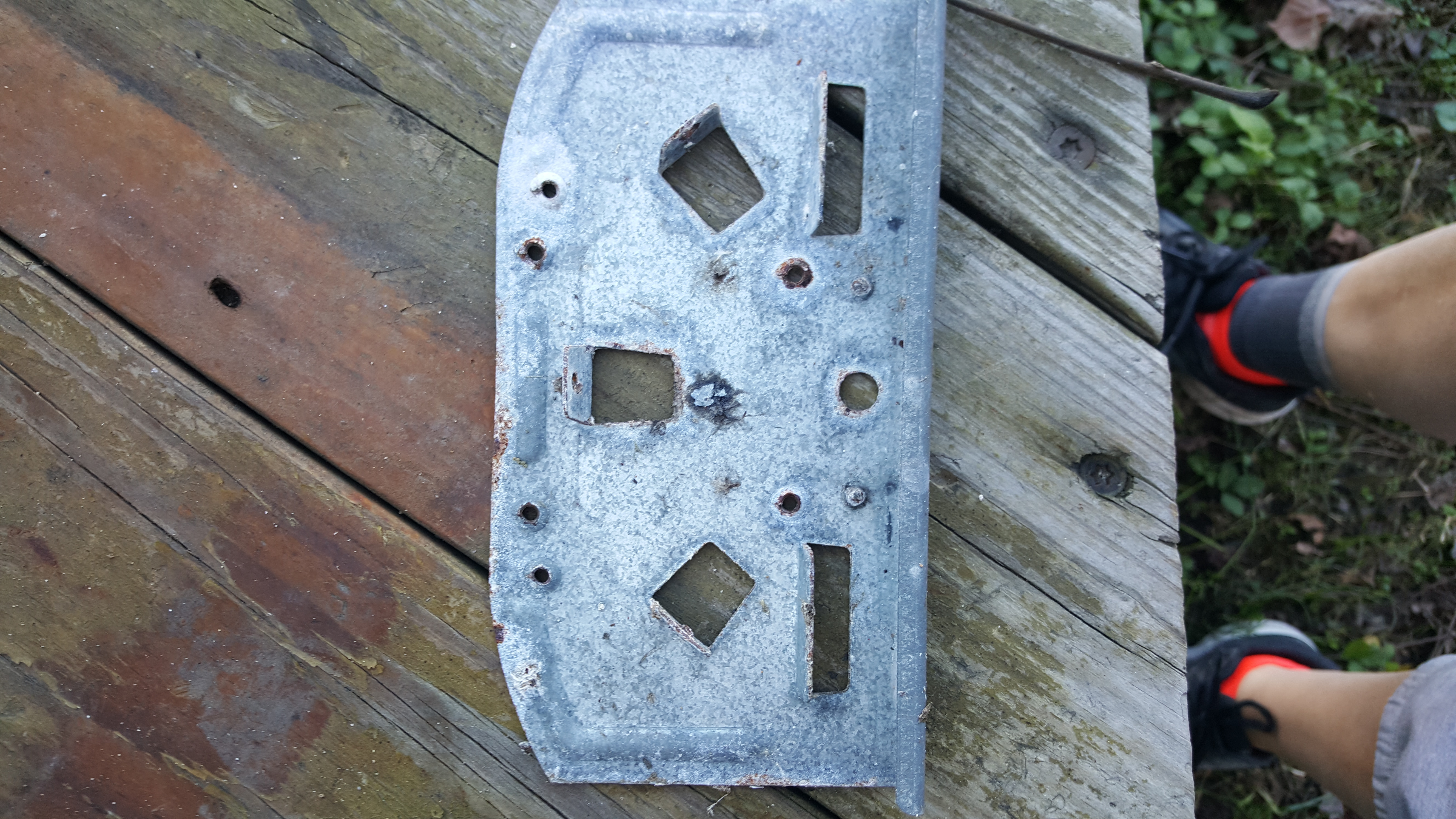 Wilbar Top Plate & Bottom Plate (Single)  LIMITED QUANTITY AVAILABLE -THEN NLA - 20666