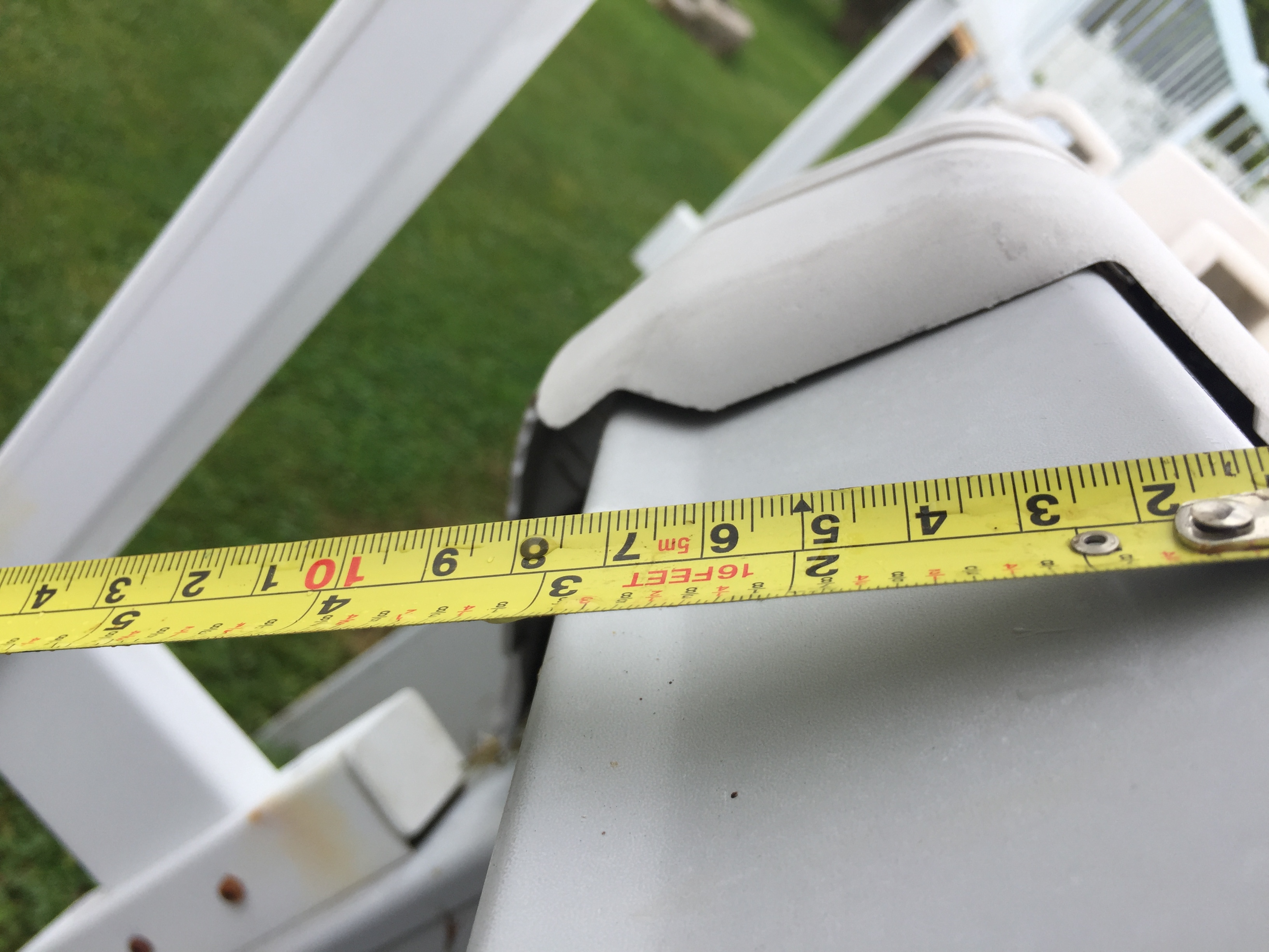 Wilbar Century Epic Top Rail, 7" x 56-7/8", Single - 1450796